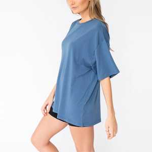 Venta caliente 100% algodón camisetas de mujer de gran tamaño moda camisetas impresas personalizadas camisetas de diseñador originales baratas para mujeres - Product Image 3