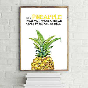 ภาพพิมพ์ศิลปะภาพนิ่งของสับปะรด - Product Image 1