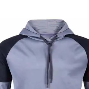 Chándales deportivos para correr de poliéster 100% para hombre, ropa de invierno ligera y cómoda con cremallera, patrón sólido - Product Image 2