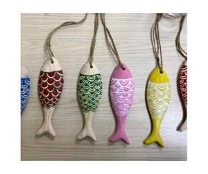 Poisson en bois naturel élégant du Vietnam, poisson en bois de qualité supérieure, poisson en bois artisanal, poisson en bois attrayant, export en gros avec de bonnes affaires - Product Image 3