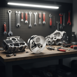 ข้อเหวี่ยงรถจักรยานยนต์แบบ Crankshaft Advance ขนาด 51 มม. ระยะชัก 20 มม. แบบเรียว - Product Image 3