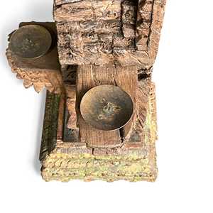 Wooden <b>Candel</b> Stand with Lantern Design for Home Decor for Weddings Christmas Easter - Product Image 6