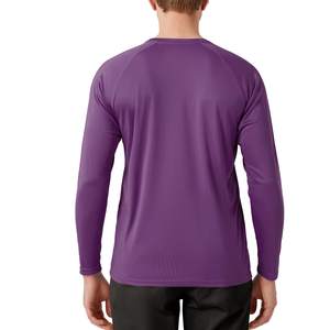 Men's Lightweight Quick Dry Moisture Wicking UPF Rash Guard <b>Swim</b> Shirt <b>Long</b> <b>Sleeve</b> with Wrinkle Resistant for Adults - Product Image 3