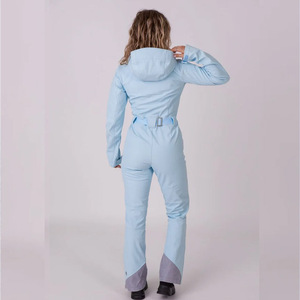 Traje de esquí cálido acolchado de algodón para mujer, ajustado Mono de esquí, monos cálidos para Snowboard, traje de esquí, monos - Product Image 3