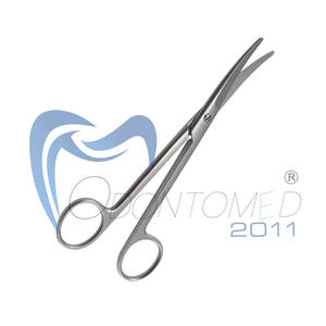 Ciseaux d'opération Mayo de haute qualité 5 1/2 \ "Instruments médicaux en acier inoxydable puissance manuelle CE approuvé émoussé/émoussé incurvé - Product Image 5