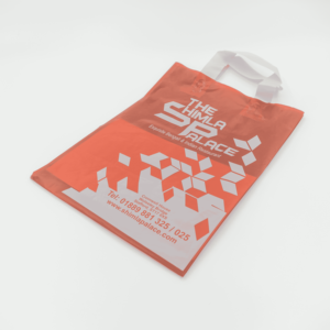 Sacs en plastique à boucle souple PE Offre Spéciale au détail sacs d'emballage alimentaire réutilisables pour courses avec logo personnalisé - Product Image 1