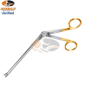 JACKBILLY Selverstone Instrumento ortopédico recto de 6 pulgadas Disco intervertebral de alta precisión Rongeur Acero inoxidable 2X5mm - Product Image 5