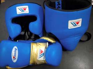 Kit de boxe professionnel en cuir Logo personnalisé Ensemble de sparring confortable et personnalisé par Predawn Sports pour l'entraînement - Product Image 5