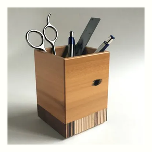 Portalápices directo de fábrica, organizador de escritorio Premium Ideal para espacio de oficina moderno, portalápices de Metal hecho a mano elegante de la mejor calidad - Product Image 6