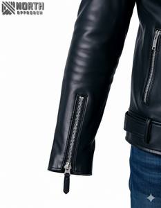Veste de moto en cuir personnalisable pour homme de qualité supérieure avec veste de moto de course d'équitation veste en faux cuir - Product Image 5