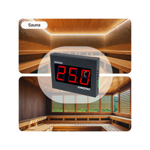 CNT-DM3000 Indicateur à distance Température et humidité Contrôleur de fonction d'alarme Affichage LED Surveillance Température Humidité - Product Image 5