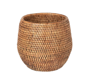 Pots décoratifs d'intérieur et d'extérieur Jardinière de fleurs en fer métallique pour décoration intérieure Jardinière de balcon en osier et rotin tissé - Product Image 3