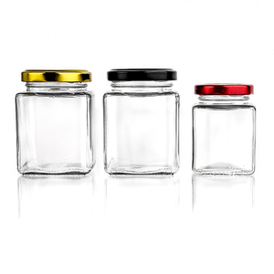 Tarro de Vidrio Cuadrado de Primera Calidad de 180ml, 280ml, 380ml, <span class=keywords><strong>500ml</strong></span>, 730ml con Tapa de Hojalata para Alimentos para Bebés, Azúcar y Chicles - Product Image 5