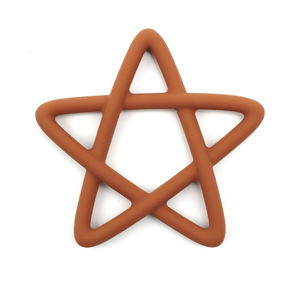 Juguete de Silicona para Bebés con Diseño de Pentagrama Multicolor 2026, Anillo de Dentición de Grado Alimenticio Libre de BPA para la Alimentación de Bebés - Product Image 2