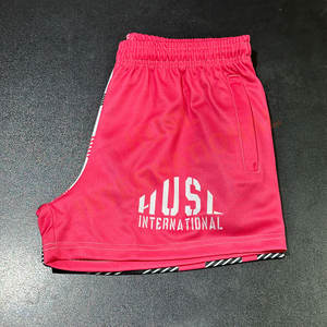 Custom Design Your Own Two Colour <b>Gingham</b> Rugby <b>Shorts</b> Women Aussie Australian Footy <b>Shorts</b> With Pockets Sublimation Printing - Product Image 2