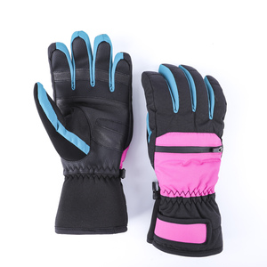 Gants de ski de neige polaire avec logo personnalisé de haute qualité pour dames mitaines de sports de plein air style saison d'hiver - Product Image 3