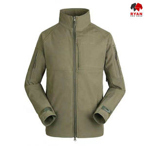Veste Softshell sur mesure pour homme, fermeture éclair, col montant, tissu respirant avec logo personnalisé - Product Image 4