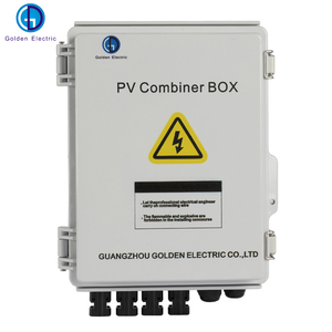 Caja combinadora PV de plástico DC 2 en 1 salida 1/2/3/4/5/6 cuerdas Panel IP65 para sistema de energía Solar hasta DC 500V/1000V - Product Image 1