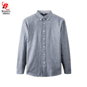 Camisa de manga larga para hombre de negocios profesional, ropa de trabajo delgada - Product Image 2