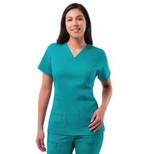 Uniformes de gommage médicaux femmes gommage infirmière uniforme haut pour hôpital OEM Service gommage infirmière - Product Image 4