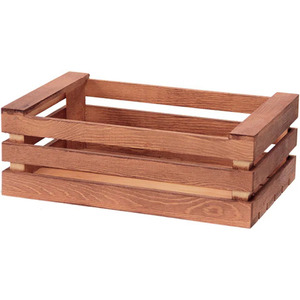 Home Furnishing Wooden Hand Box <b>Wood</b> Beer Box Boutique Small Wooden <b>Basket</b> Wholesale Low Cost - Product Image 3