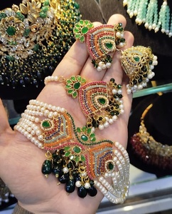 CONJUNTOS DE JOYERÍA PASHUN PARA MUJER CULTURA AFGANI DISEÑOS ÚNICOS ACERO INOXIDABLE PLATINO CHAPADO para FIESTA BODA DESGASTE OEM ODM - Product Image 5