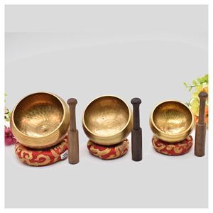 Cuencos Cantores de Acero Inoxidable Pulido de Diseño, Larga Duración, Hechos a Mano en Tibet, para Meditación, Yoga, Sanación con Sonido, Sonido Sostenido - Product Image 6