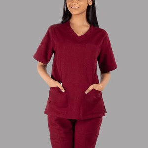 2024 Conjuntos de uniformes de hospital de nuevo estilo en MOQ bajo/Conjuntos de uniformes de hospital elásticos de poliéster con estilo más vendidos a la venta - Product Image 5