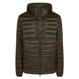 Warm insulated <b>mens</b> puffer <b>jacket</b> padded winter outerwear durable fabric comfortable fit OEM ODM custom cold weather clothing - Product Image 1