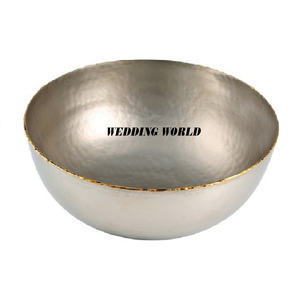 Cuenco de metal martillado para Chocolate, forma redonda, cuenco decorativo para dulces, superventas, venta al por mayor, nuevo cuenco de metal para chocolate - Product Image 2