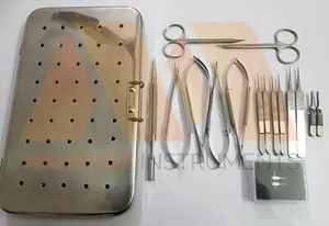 Juego de Instrumentos de Microcirugía, Instrumentos Quirúrgicos, Cirugía Plástica - Product Image 2
