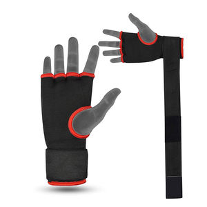 Enveloppements de main de boxe de couleur simple Gants intérieurs rembourrés Gel d'entraînement enveloppements de main élastiques pour gants de boxe - Product Image 6