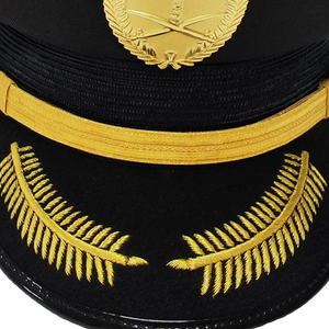 คอสเพลย์หมวกยอดแหลมหมวกเครื่องแต่งกายงานปาร์ตี้หมวกแบนพร้อมตราสำหรับงานปาร์ตี้ฮาโลวีน - Product Image 5