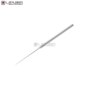 Instrument chirurgical en acier inoxydable pour l'otochirurgie, crochet incurvé de précision, diamètre de la pointe de 0,5 mm, instruments médicaux professionnels ORL - Product Image 3