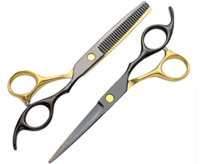 กรรไกรตัดผมสแตนเลสสีรุ้งแบบกำหนดเองได้ - Product Image 5