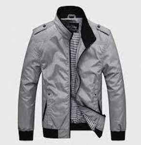 Chaqueta de invierno con estampado personalizado para hombre estilo formal con cuello en V y manga corta 100% algodón lienzo liso teñido - Product Image 4