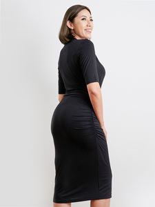 Camisola de lactancia personalizada para mujer de estilo superior, ropa de lactancia materna de verano, vestido de embarazada con mangas cortas - Product Image 2