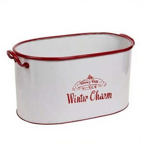 Merry Mantle Planter With Winter <b>Magic</b> Charm Ideal for Garden Corners or Porch Decor During the Festive Christmas Season - Product Image 2