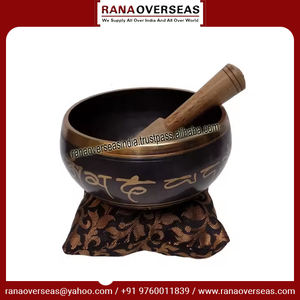 ชุดชามร้องเพลงแบบทิเบต,เล่นง่ายพร้อมแผ่นรองสองด้านและเบาะรองเสียงสวยสำหรับการรักษาแบบองค์รวมบรรเทาความเครียด - Product Image 3