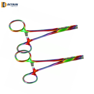 Votre propre logo en acier inoxydable tenant une pince de perçage corporel Kit de sutur Instrument médical - Product Image 4