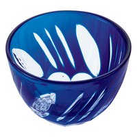 Coupe à saké japonaise en verre Kiriko Benkan de qualité supérieure, design élégant Wabi-Sabi, plusieurs couleurs, légère, pour restaurants japonais