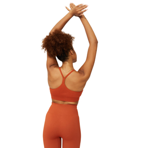 Sujetador deportivo sencillo para mujer, sin costuras, acolchado, gimnasio, Yoga, correr, entrenamiento, Fitness, ecológico, secado rápido, a prueba de golpes - Product Image 2