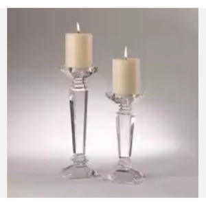 Designer Crystal Candle Holder Handmade Indian Decor Piece for Weddings Living Room Dining Table Durable Customizable UV - Product Image 3