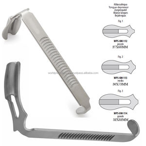 Abridor Bucal Dingman con Solo 3 Hojas de Acero Inoxidable, Retractor Oral Quirúrgico, Instrumento ENT, Kit Quirúrgico Manual Reutilizable para Uso Hospitalario - Product Image 1