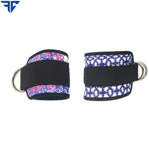 2024 Logo personnalisé sangles de cheville en néoprène Soft Fitness Gym Protection d'exercice pour câble Machine utilisation sportive - Product Image 6