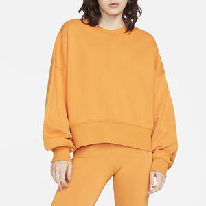 Sweat-shirt décontracté à manches longues pour femmes sweat-shirt tricoté léger brodé haut court à transfert de chaleur - Product Image 4