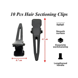 Kit de herramientas de extensión de pelo de acero de alta calidad de 16 piezas atadas a mano con alicates tijera marcado Chip Loop todo incluido en bolsa conveniente - Product Image 5