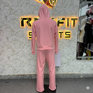 100% Cotton <b>Fleece</b> Streetwear Latest Style Winter Clothing Collections Customized Embroidery Logo New Arrival Tracksuits - Product Image 2