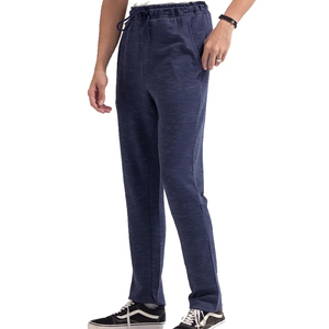 Survêtements sur mesure décontracté pour hommes fermeture à la taille élastique multi-poches jogging sur toile marque privée survêtement vierge - Product Image 2