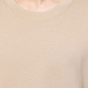 เสื้อยืดผ้าใยไผ่สำหรับผู้ชายทรงโอเวอร์ไซส์พิมพ์ลายโลโก้ได้ตามต้องการดีไซน์เรียบๆมองเห็นได้ชัดเจน - Product Image 2